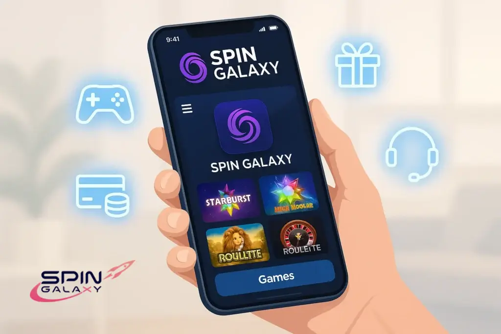 Spin Galaxy App for Android Devices